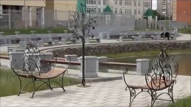 Декоративный пруд в Некрасовке смотреть онлайн