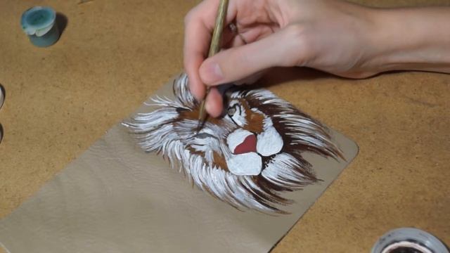 Speedpaint[№6] Рисуем АКРИЛОМ. Царь зверей. Портрет! смотреть онлайн