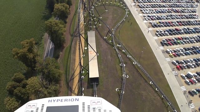 Hyperion Mega Coaster. 142 km/h Energylandia 2019. смотреть онлайн