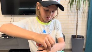 Самокат кастом собрали для бати , дека, грипсы , руль и это все разные бренды