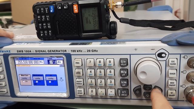 Проверка чувствительности Qansheng UV-5R PLUS ( К5) смотреть онлайн