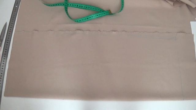 Как сшить юбку без выкройки быстро и просто #каксшить смотреть онлайн