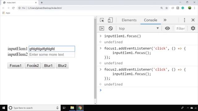 How To Set Focus With JavaScript смотреть онлайн