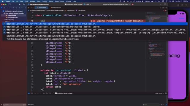 URLSession Progress Bar for Post Requests (Swift) смотреть онлайн