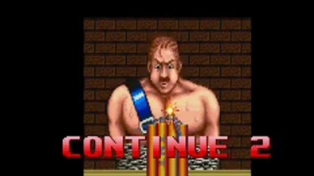 Final Fight One GBA cont screen and game over смотреть онлайн