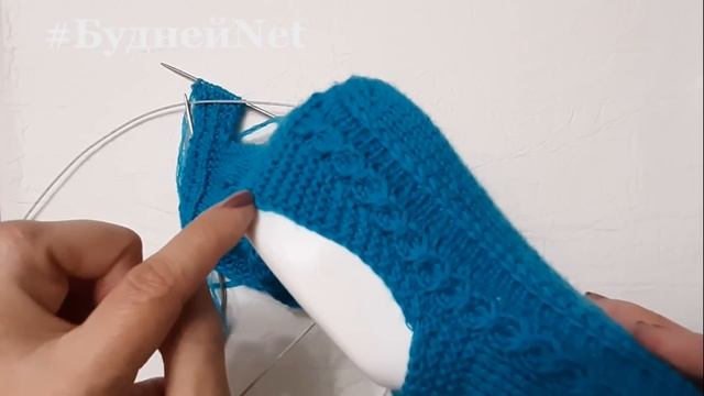 ?Красивые? ТАПОЧКИ СЛЕДОЧКИ? двумя спицами. Очень УДОБНЫЕ? Следки БЕЗ ШВОВ. БуднейNet? смотреть онлайн