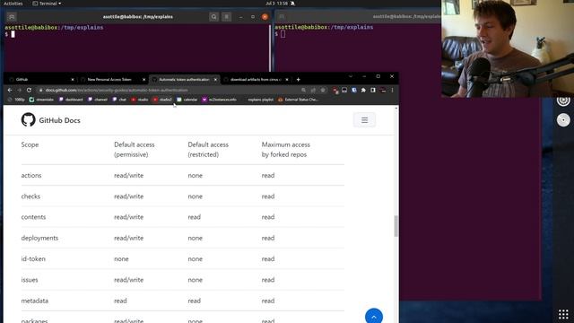 safer github personal access tokens (intermediate) anthony explains #452 смотреть онлайн