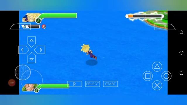 Dragon ball z Tenkaichi Tag Team Walkthrough Gameplay PPSSPP games Android mission 16&17 смотреть онлайн