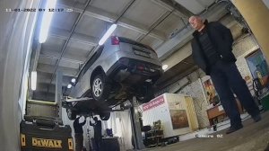 Установка защиты на Nissan X-Trail 2012 год. MOTODOR, арт. 01426