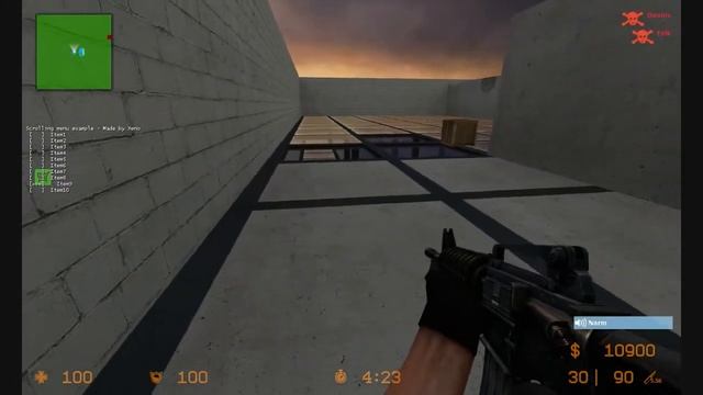 Scroll menu made in lua - CSS смотреть онлайн