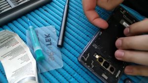 Samsung Galaxy s10 - замена экрана, разборка.
