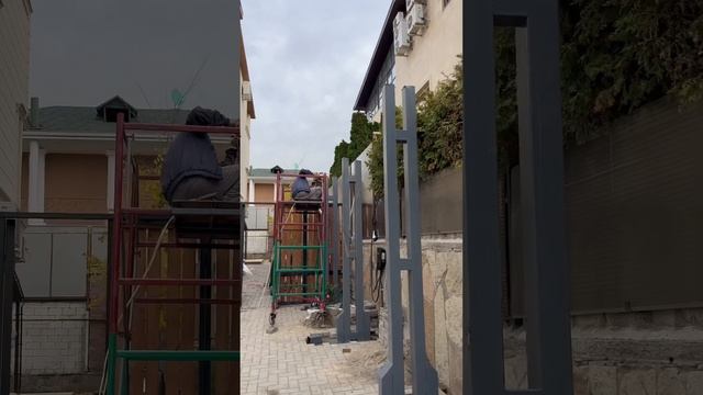 Бұл ЛРТ емес.Бұл консольді навес.Это консольный навес. #рек #бизнес #навес #қазақстан #строительств