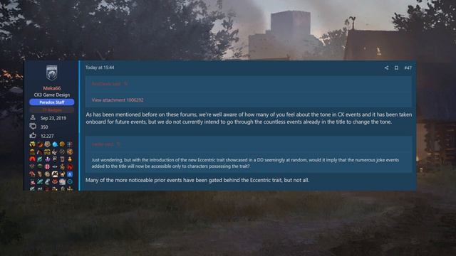 A Change of TONE Coming to Crusader Kings 3 Events! смотреть онлайн