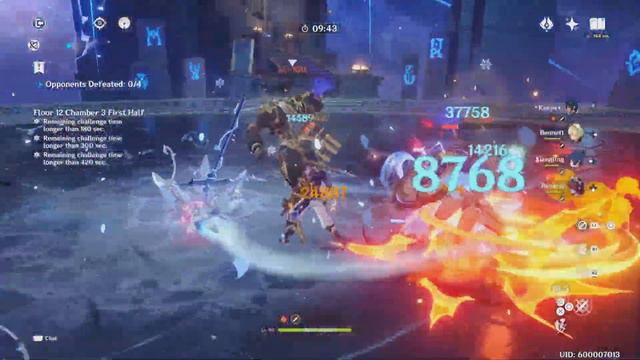 [F2P] Kaeya Melt & Candace Hyperbloom - Spiral Abyss 4.4 - Genshin Impact смотреть онлайн