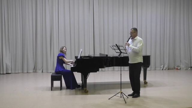 А. Цфасман. Интермеццо для кларнета и фортепиано. Исп. Егор Стяжкин и Светлана Сбинская смотреть онлайн