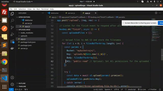 Node.js Tutorial: Upload Multiple Files to AWS S3 with Busboy & Store Metadata in MongoDB смотреть онлайн