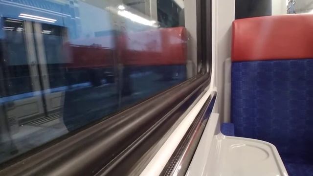 Поездка На Поезде Иволга Славянский бульвар - Беговая // 07 Марта 2021 смотреть онлайн