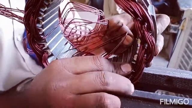 YOTONG bus generator stator rewinding смотреть онлайн