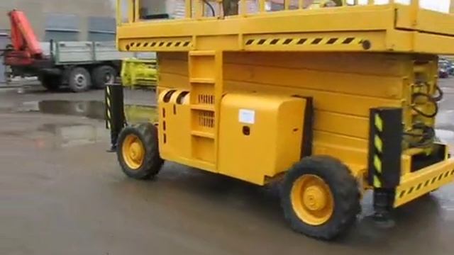 дизельный ножничный подъемник Haulotte H18SDX 2001 смотреть онлайн