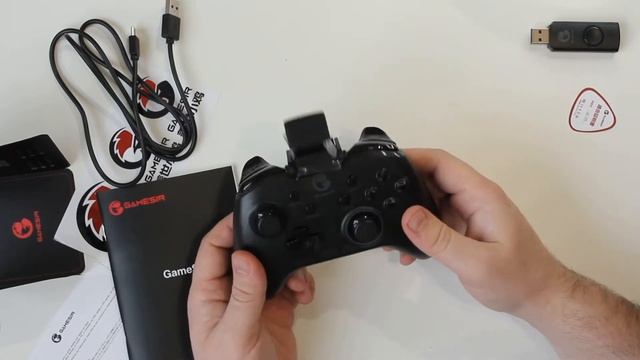 Gamesir T4 Pro, универсальный геймпад | Распаковка и обзор смотреть онлайн