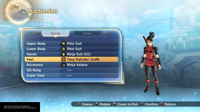 how to make Sango from Inuyasha character creation Dragon Ball Xenoverse 2 смотреть онлайн