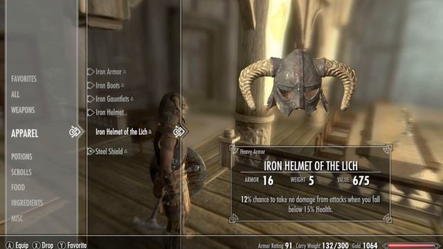Skyrim "Deathlocke" Challenge Episode 7: Dragon Nerd (Perkus Maximus + Lose Items on Death) смотреть онлайн