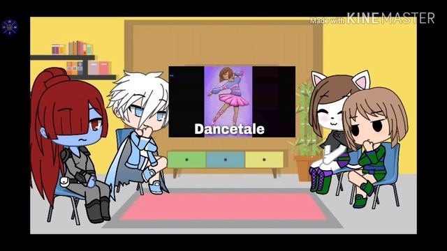 Undyne, Frisk, Chara, and Sans react to Frisk Au Themes смотреть онлайн