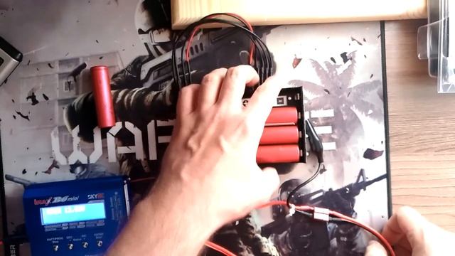 Распайка балансировочных проводов и универсальный балансировочный холдер для 18650 своими руками. смотреть онлайн