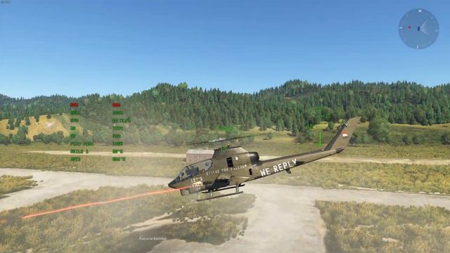 War Thunder Bug Report - AH-1G 20mm RoF is way too high смотреть онлайн