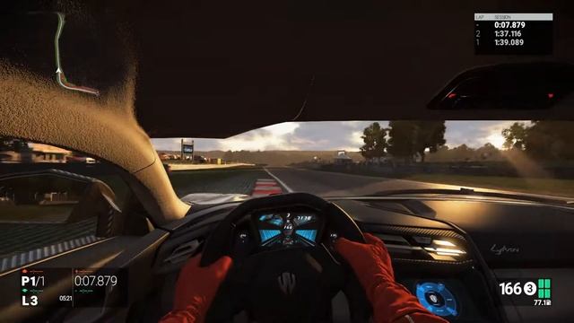 Project CARS Lykan Hypersport Test drive @ Oulton смотреть онлайн