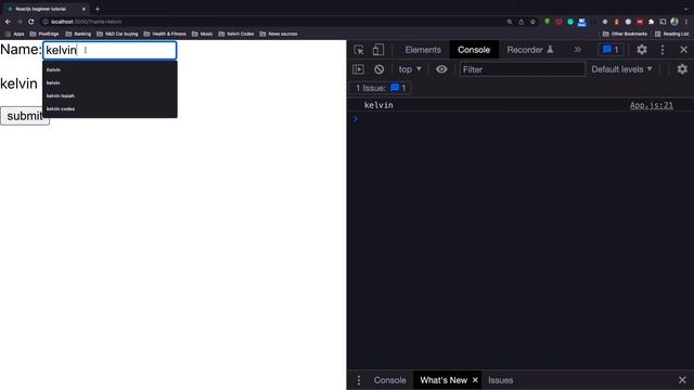 Reactjs Tutorial - 09 Forms смотреть онлайн