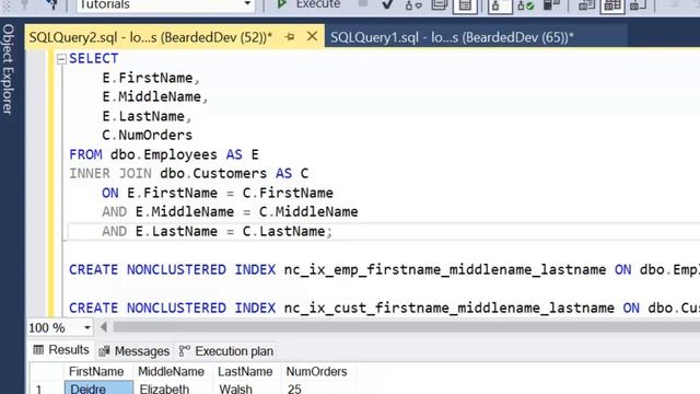SQL Tutorial - Joining on NULLs смотреть онлайн