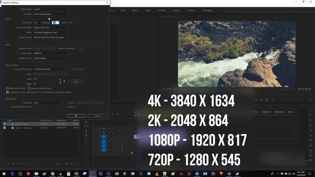 Premiere Pro CC - Cinematic 2.35:1 Crop Tutorial (No Black Bars) смотреть онлайн