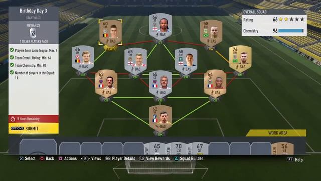 Fifa 17 Fut Birthday Day 3 - Cheap & Easy Squad Builder Challenge смотреть онлайн
