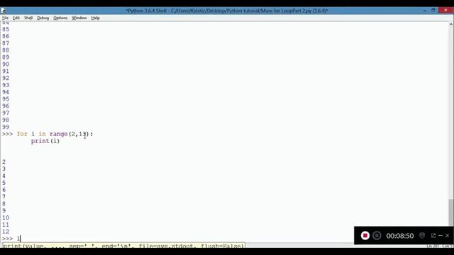 Python for loop program | zip function (Python Course) смотреть онлайн