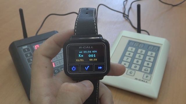 Обзор пейджера ПД 2 системы радиовызова персонала R-CALL смотреть онлайн