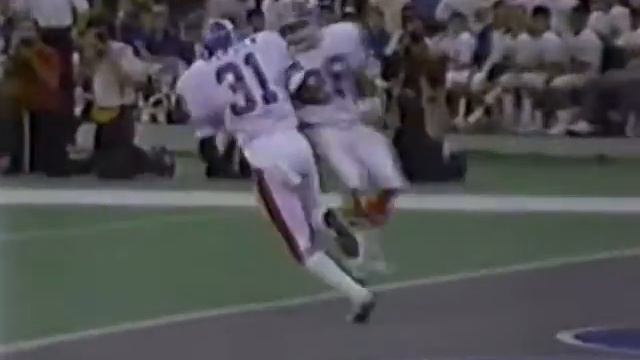 NFL's Greatest Hits - Seahawks WR Steve Largent delivers on Broncos Safety Mike Harden (1988) смотреть онлайн