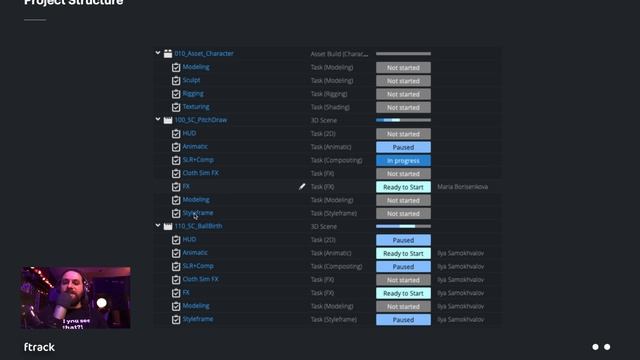 Managing A Pipeline With Ftrack Studio |VFX Pipeline Tools | Webinar | Russian
