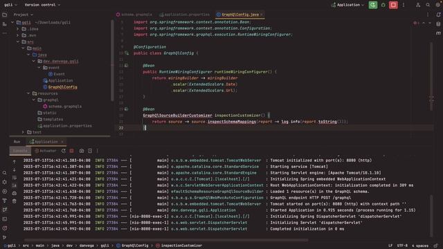 Spring for GraphQL Schema Mapping Inspection смотреть онлайн