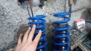 Пружины с переменным витком.Как правильно ставить??