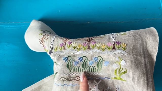 Пасхальная ВЫШИВКА?Owlforest Embroidery?Как вышивать на равномерке