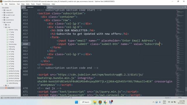 ecommerce website design with bootstrap5 PART:07 смотреть онлайн