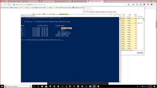 (Bangla) ASP.NET Core and ReactJS B1 : C 8.4 create react app смотреть онлайн