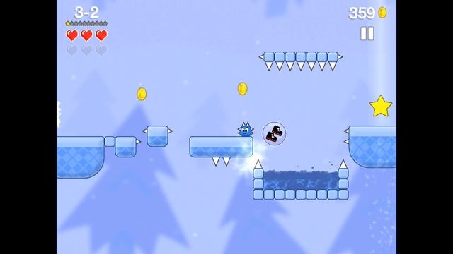 Mikey Jumps - iOS / Android Game Walkthrough HD - Level 1 - 5 смотреть онлайн