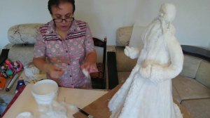 Большой Дед Мороз. Мастер класс. Часть 3.mp4