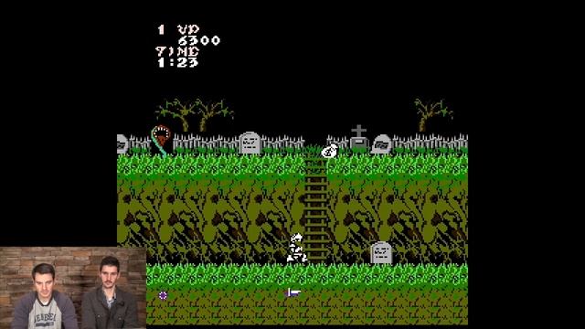 2 Player Co-Op Plays Ghosts n Goblins (NES Classic Edition) смотреть онлайн