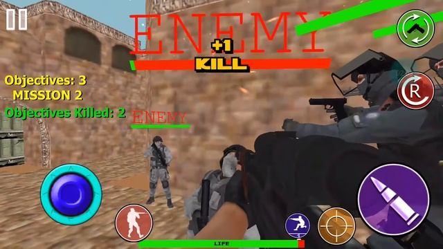 Extreme Commando Shooter Sniper Android Gameplay смотреть онлайн