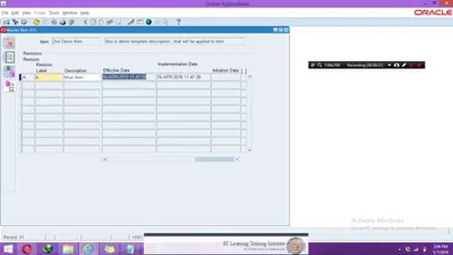 09 - Item Revision in Oracle EBS - Oracle EBS Training смотреть онлайн