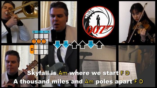 Skyfall | Mr B's Ukulele Channel смотреть онлайн