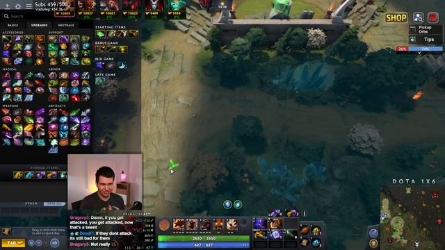 900 Damage Attacks!! Primal Beast In Dota 1x6